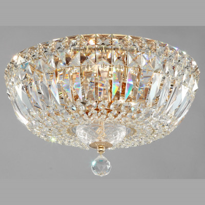  Maytoni - Modello: Basfor - Lampadario in cristallo con taglio diamante in stile classico - Attacco Lampadina: E14 - 3 Lampadine - Watt 60W - Dimmerabile: NO - Grado di Protezione: IP20 - SKU: DIA100-CL-03 
