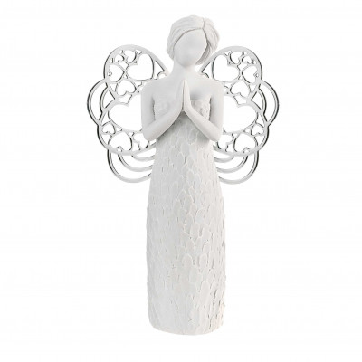  Bongelli Preziosi - Bomboniera Comunione - Scultura con angelo che prega - SKU: ME1650/1 - Codice EAN: 1234567008820 