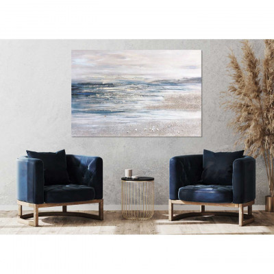  Agave - Dipinto a mano su tela tema marino 150x100 "Riflessi Sul Mare" - Tema Quadro: Marini - Realizzazione Quadro: Dipinti su Tela - SKU: AG100026 - Codice EAN: 1234567021638 