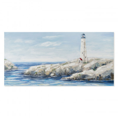  Agave - Quadro marino dipinto a mano con acrilici su tela Ero 140x70 - Tema Quadro: Array - Realizzazione Quadro: Dipinti su Tela - SKU: AG160295 