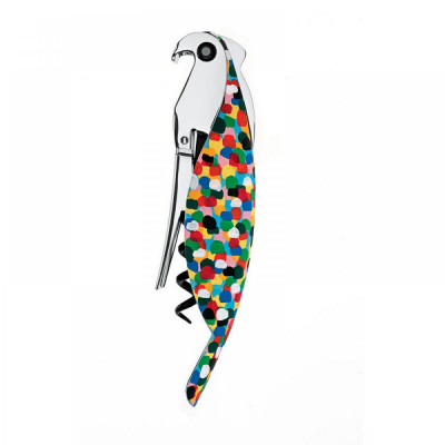  Alessi - Modello: Parrot - Design By: Alessandro Mendini - Cavatappi Sommelier - SKU: AAM32 