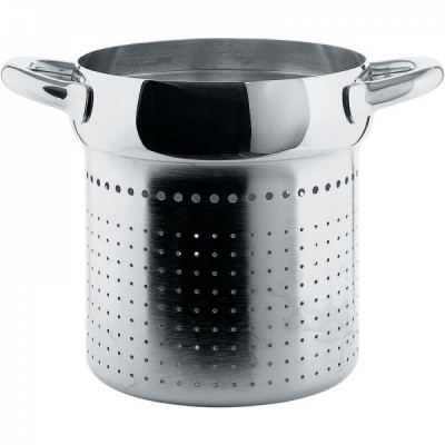  Alessi - Modello: Mami - Design By: Stefano Giovannoni - Cestello traforato 20" - Colore: Acciaio - SKU: SG306 - Codice EAN: 8003299867493 