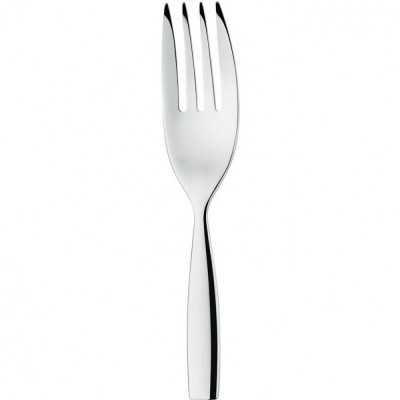 Alessi - Modello: Dressed - Design By: Marcel Wanders - Forchetta da Servizio - Colore: Acciaio - SKU: MW03/12 - Codice EAN: 8003299319428