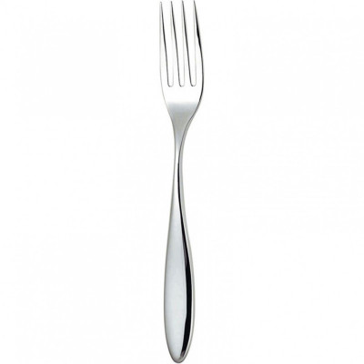 Alessi - Modello: Mami - Design By: Stefano Giovannoni - Forchetta da Servizio - Colore: Acciaio - SKU: SG38/12 - Codice EAN: 8003299869640