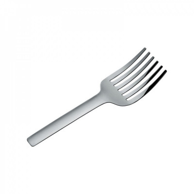 Alessi - Modello: Tibidabo - Design By: Kristiina Lassus - Forchettone per Spaghetti - Colore: Acciaio - SKU: KL13 - Codice EAN: 8003299939398
