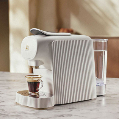  Alessi - Macchina da caffè in capsule L'Or Barist - Colore: Bianco - SKU: LM9014/W - Codice EAN: 8720389052965 