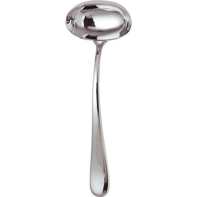 Alessi - Modello: Nuovo Milano - Design By: Ettore Sottsass - Mestolo per Salse - Colore: Acciaio - SKU: 5180/13 - Codice EAN: 8003299018499