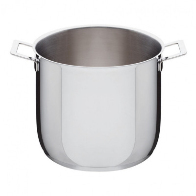  Alessi - Modello: Pots & Pans - Design By: Jasper Morrison - Pentola 24" - Colore: Acciaio - SKU: AJM100/24 - Codice EAN: 8003299924127 
