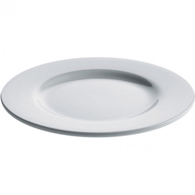  Alessi - Modello: PlateBowlCup - Design By: Jasper Morrison - Piatti da Desser Set 4pz - Colore: Bianco - SKU: AJM28/5 - Codice EAN: 8003299941926 
