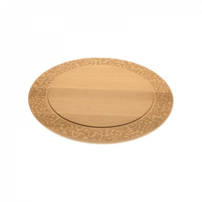  Alessi - Modello: Dressed - Design By: Marcel Wanders - Piatto per Formaggi - Colore: Marrone - SKU: MW23 - Codice EAN: 8003299384822 