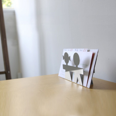  Alessi - Modello: Girotondo - Design By: King-Kong - Portabuste - Colore: Acciaio - SKU: AKK40 - Codice EAN: 8003299922093 