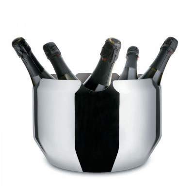  Alessi - Modello: Noè - Design By: Giulio Iacchetti - Rinfrescatore Moderno - Colore: Acciaio - SKU: GIA17 - Codice EAN: 8003299392964 