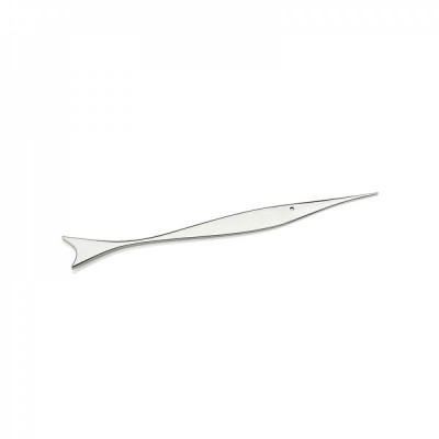  Alessi - Modello: Pes - Design By: Giulio Iacchetti - Tagliacarte - Colore: Acciaio - SKU: GIA08 - Codice EAN: 8003299340170 