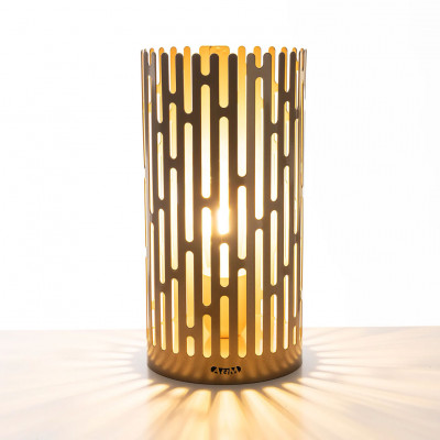  Arti e Mestieri - Modello: Kamalea - Lampada da tavolo in metallo di design - Attacco Lampadina: E27 - 1 Lampadina - Watt 60W - Dimmerabile: NO - Grado di Protezione: IP20 - SKU: 0LA5227 