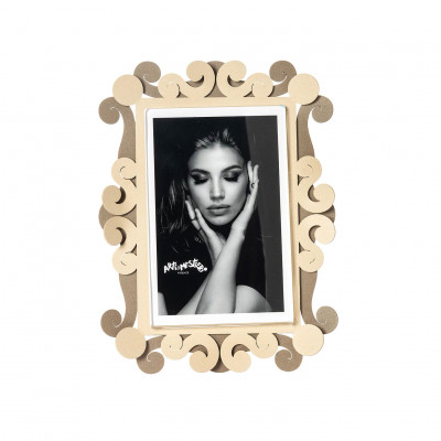  Arti e Mestieri - Modello: Koko - Portafoto piccolo in metallo di design - Foto 10x15 - SKU: 0PF5206 