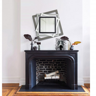  Arti e Mestieri - Rubik - Specchio da parete in metallo dal design moderno - SKU: 0SP3875 