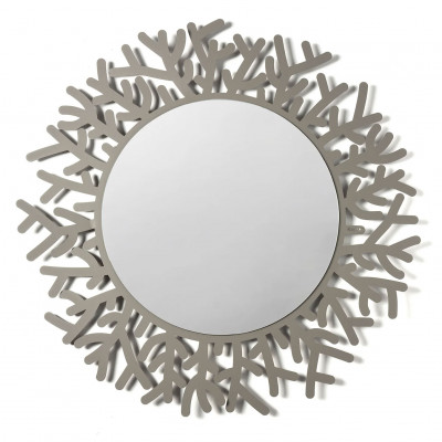  Arti e Mestieri - Coral - Specchio da parete rotondo in metallo dal design moderno - SKU: 0SP5180 