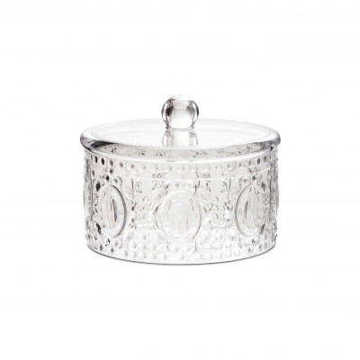  Baci Milano - Modello: Baroque&Rock-Cake - Porta cioccolatini in stile barocco dalle linee eleganti - Colore: Trasparente - SKU: CBJARS.BON06 - Codice EAN: 8032869215624 