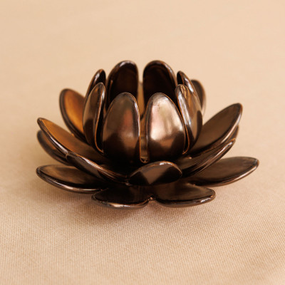  Bizzotto - Portacandela in bronzo - SKU: B0183696 - Codice EAN: 8051836595736 