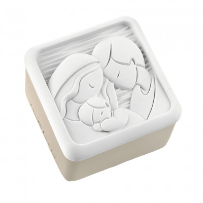  Bongelli Preziosi - Bomboniera porta gioie con la famiglia in marmorino - SKU: ME2738 