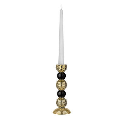  Bongelli Preziosi - Modello: Diamond - Candelabro alto per una candela in marmorino dal design elegante - SKU: ME2680/2 