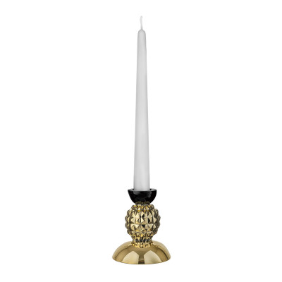  Bongelli Preziosi - Modello: Diamond - Candelabro basso per una candela in marmorino dal design elegante - SKU: ME2680/1 