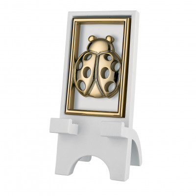  Bongelli Preziosi - Portacellulare elegante con coccinella portafortuna in rilievo - SKU: ME2575 