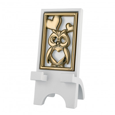  Bongelli Preziosi - Portacellulare elegante con gufetto portafortuna in rilievo - SKU: ME2574 