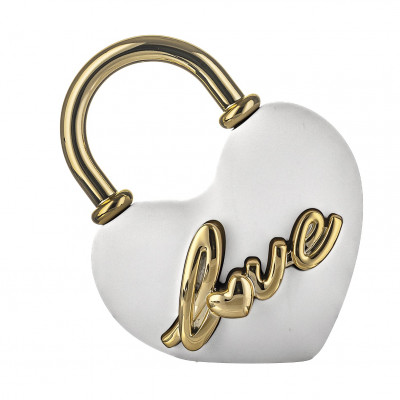  Bongelli Preziosi - Modello: Lucchetti - Scultura grande a forma di luccetto in marmorino - SKU: ME2715/2 