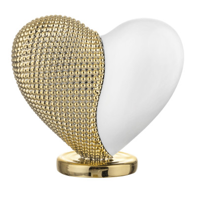  Bongelli Preziosi - Modello: Cuore Bicolore - Scultura grande con cuore in marmorino - SKU: ME2711/3 