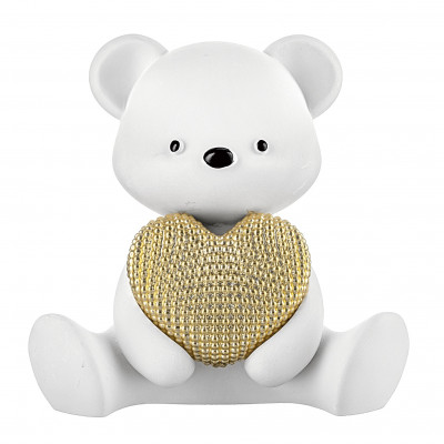  Bongelli Preziosi - Modello: Animaletti - Scultura orsetto piccola in marmorino - SKU: ME2718/1 