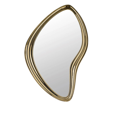  Bongelli Preziosi - Sagomato - Specchio da parete piccolo con cornice in marmorino - SKU: ME2707/1 