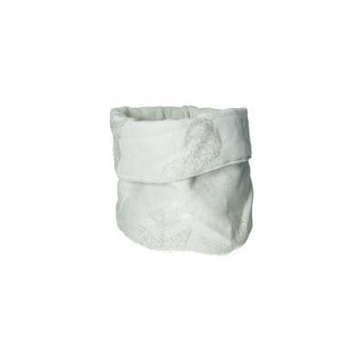  Brandani - Modello: Gioco di luci - Ccestino pane tondo in tessuto - Colore: Avorio - SKU: B10349 - Codice EAN: 8029722103495 