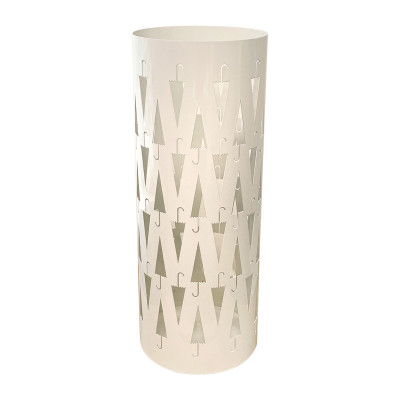  Brandani - Modello: Umbrella - Portaombrelli dal design moderno in metallo - Colore: Crema - SKU: B50187 - Codice EAN: 8029722501871 