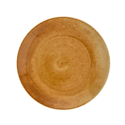  Brandani - Modello: Essential - Servizio di piatti completo 18 pezzi in porcellana dalle linee moderne - Colore: Ambra - SKU: B53881 - Codice EAN: 8029722538815 