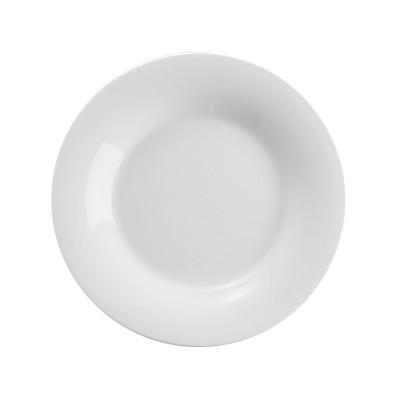  Brandani - Modello: Montana - Set 6 pezzi piatti frutta in ceramica dalle linee classiche ed eleganti - Colore: Bianco - SKU: B54288 - Codice EAN: 8029722542881 