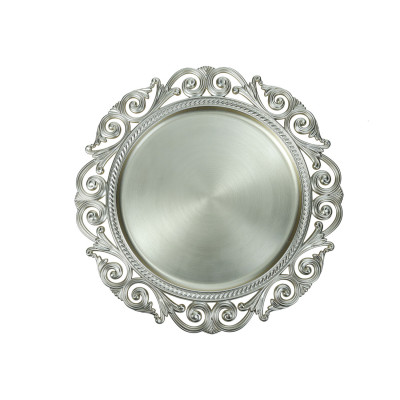 Brandani - Modello: Fregio - Set 4 Sottopiatti - Colore: Champagne - SKU: B51770 - Codice EAN: 8029722517704