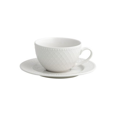  Brandani - Burlesque - Tazze in porcellana set 2 pezzi - Colore: Panna - SKU: B53373 