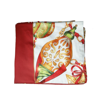  Brandani - Modello: Gioco di luci - Tovaglia da tavola a tema natalizio - Colore: Multicolore - SKU: B10338 - Codice EAN: 8029722103389 