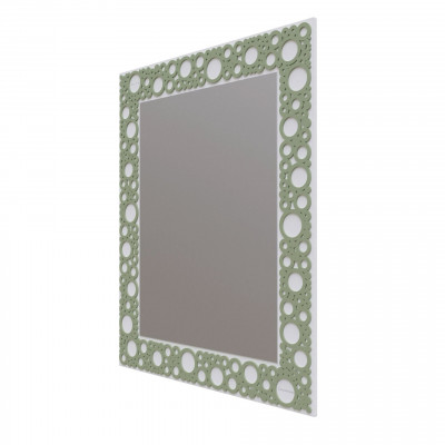  CalleaDesign - Bollicine - Specchio da parete con cornice in legno dal design moderno - SKU: 61-14-1 