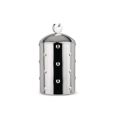  Alessi - Modello: Kalistò - Design By: CSA, Clare Brass - Barattolo in acciaio 1 - Colore: Acciaio - SKU: CB01 - Codice EAN: 8003299026487 