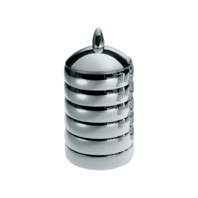  Alessi - Modello: Kalistò - Design By: CSA, Clare Brass - Barattolo in acciaio 2 - Colore: Acciaio - SKU: CB02 - Codice EAN: 8003299026494 