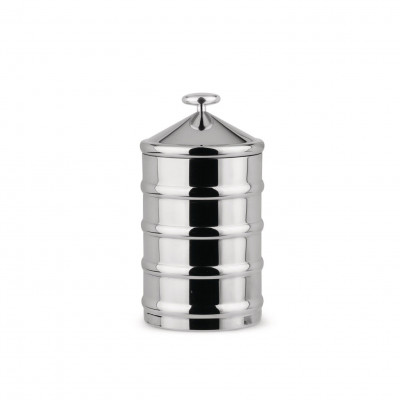  Alessi - Modello: Kalistò - Design By: CSA, Clare Brass - Barattolo in acciaio 3 - Colore: Acciaio - SKU: CB03 - Codice EAN: 8003299026500 