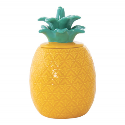  Easy Life - Modello: Madagascar - Barattolo in porcellana a forma di ananas grande - Colore: Verde/Giallo - SKU: R3026#PIYG - Codice EAN: 8001544151625 