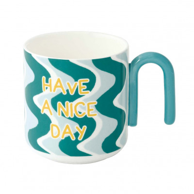  Easy Life - Energy - Tazza in porcellana - Have a nice day - Colore: Multicolore - SKU: R1775#ENHD 