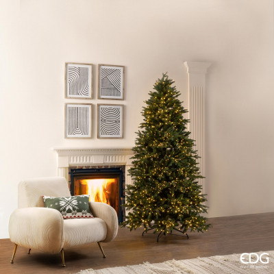  EDG - Enzo de Gasperi - Albero di Natale Pino Cristallo con 1900 led h.210 - Colore: Verde - SKU: 6900016A700 - Codice EAN: 8059824364098 