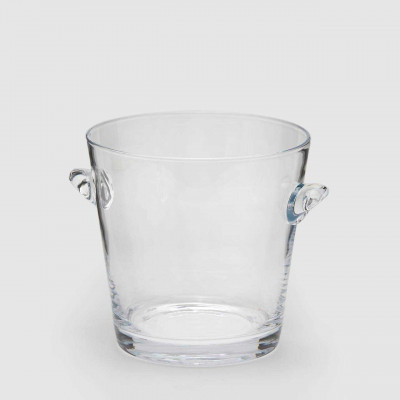  EDG - Enzo de Gasperi - Portaghiaccio con manici piccolo dal design minimalista e moderno - Colore: Trasparente - SKU: 105446-00 - Codice EAN: 8059824992208 