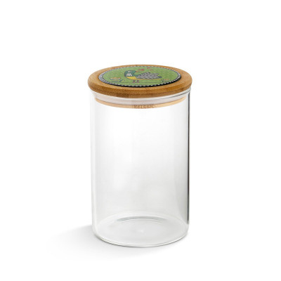  Egan - Modello: Cocoricò - Barattolo alto per alimenti con tappo in sughero - Colore: Verde - SKU: 228054 - Codice EAN: 8052278335362 