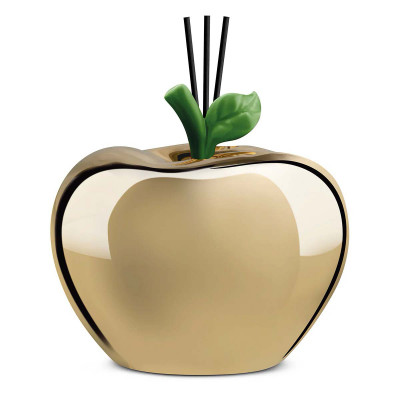  Egan - Modello: Il Giardino dei Profumi - Boccetta per profumatore ambiente con bastoncini - Colore: Oro - SKU: 126019 - Codice EAN: 8055267586813 