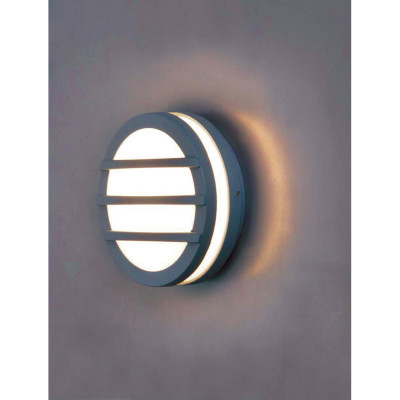  Elstead Lighting - Modello: Anno - Lampada da parete a led da esterno rotonda dal design minimal in alluminio - Colore: Grafite - Attacco Lampadina: GX53 - 1 Lampadina - Watt 9W - Dimmerabile: NO - Grado di Protezione: IP54 - Classe Energetica: A+ - SKU: ANO-2W - Codice EAN: 5024005373919 
